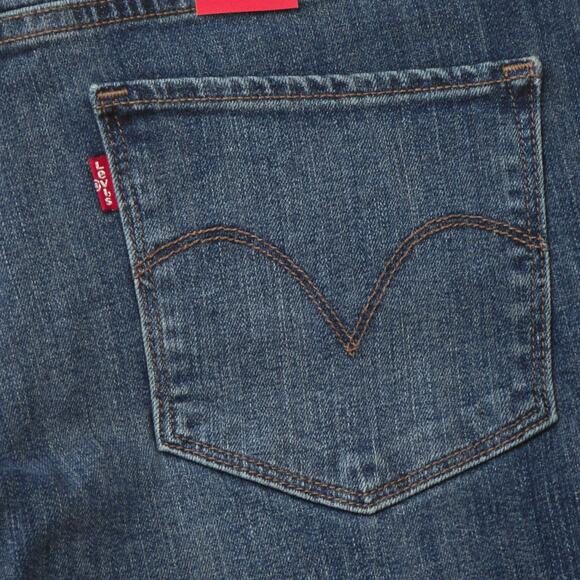 NWT, Levi's Women’s Distressed Mid Rise Skinny Jeans, Size 32/30 - Picture 8 of 9